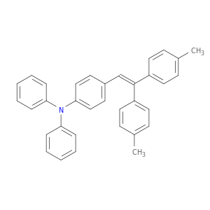 Benzenamine, 4-[2,2-bis(4-methylphenyl)ethenyl]-N,N-diphenyl-