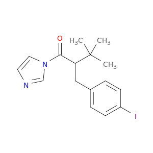 1-(1h-imidazol-1-yl)-2-(4-iodobenzyl)-3,3-dimethylbutan-1-one