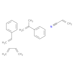 2-丙烯腈,聚合物,具有1,3-丁二烯,乙苯苯和(1-甲基乙烯基)苯
