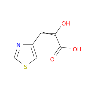 2-Propenoic acid, 2-hydroxy-3-(4-thiazolyl)-