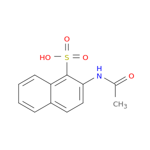 1-Naphthalenesulfonic acid, 2-(acetylamino)-