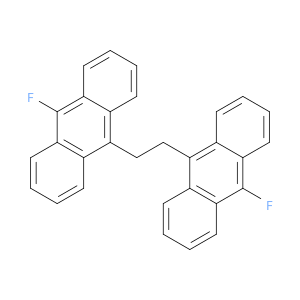 Anthracene, 9,9'-(1,2-ethanediyl)bis[10-fluoro-