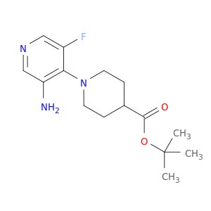 1-(3-氨基-5-氟-4-吡啶基)哌啶-4-羧酸叔丁酯