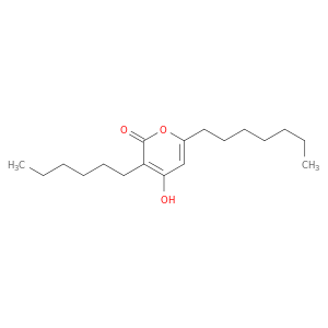 2H-Pyran-2-one, 6-heptyl-3-hexyl-4-hydroxy-