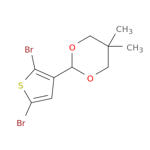 1,3-Dioxane, 2-(2,5-dibromo-3-thienyl)-5,5-dimethyl-