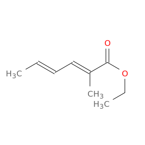 2,4-Hexadienoic acid, 2-methyl-, ethyl ester, (E,E)-