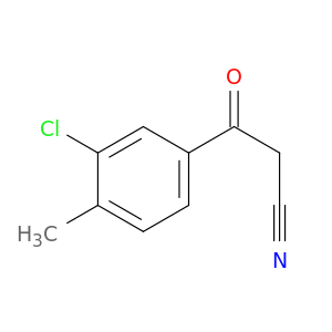 3-(3-Chloro-4-methylphenyl)-3-oxopropanenitrile