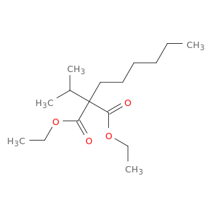 Propanedioic acid, hexyl(1-methylethyl)-, diethyl ester