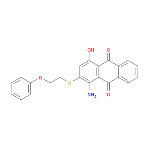 9,10-Anthracenedione, 1-amino-4-hydroxy-2-[(2-phenoxyethyl)thio]-