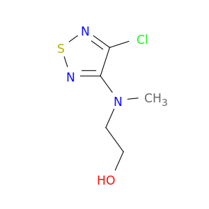 2-[(4-chloro-1,2,5-thiadiazol-3-yl)(methyl)amino]ethanol
