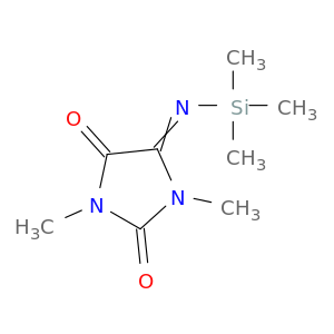 2,4-Imidazolidinedione, 1,3-dimethyl-5-[(trimethylsilyl)imino]-