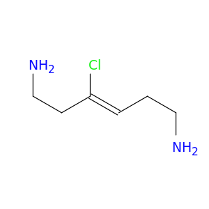 3-Hexene-1,6-diamine, 3-chloro-, (3Z)-