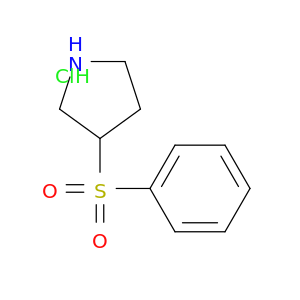 3-苯磺酰基吡咯烷(HCL)