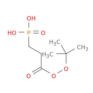 Propaneperoxoic acid, 3-phosphono-, 1-(1,1-dimethylethyl) ester