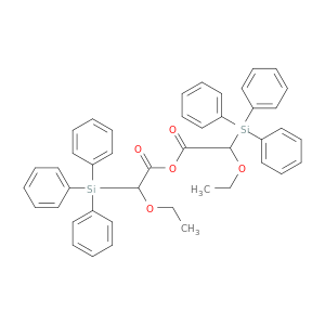 Acetic acid, ethoxy(triphenylsilyl)-, anhydride