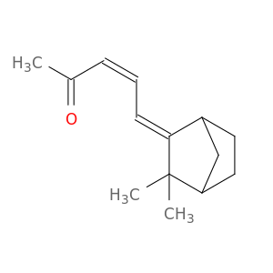 3-Penten-2-one, 5-(3,3-dimethylbicyclo[2.2.1]hept-2-ylidene)-, (Z,Z)-