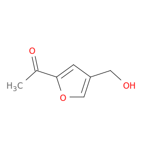 Ethanone, 1-[4-(hydroxymethyl)-2-furanyl]- (9CI)