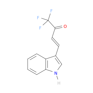 反-1,1,1-三氟-4-(3-吲哚基)-3-丁烯-2-酮