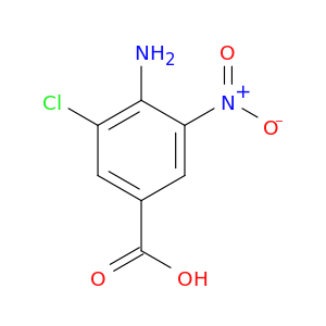 4-氨基-3-氯-5-硝基苯甲酸
