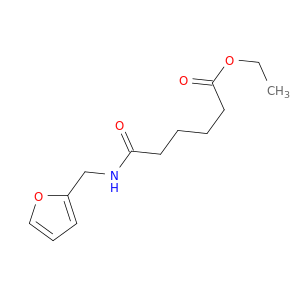 Hexanoic acid, 6-[(2-furanylmethyl)amino]-6-oxo-, ethyl ester