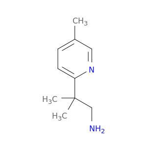 2-methyl-2-(5-methylpyridin-2-yl)propan-1-amine