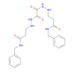 Ethanedioic acid,1,2-bis[2-[3-oxo-3-[(phenylmethyl)amino]propyl]hydrazide]