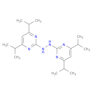 2,2'-hydrazine-1,2-diylbis[4,6-di(propan-2-yl)pyrimidine]