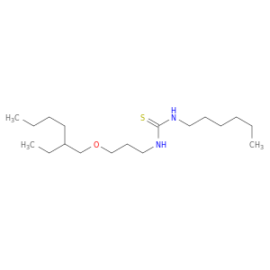 Thiourea, N-[3-[(2-ethylhexyl)oxy]propyl]-N'-hexyl-