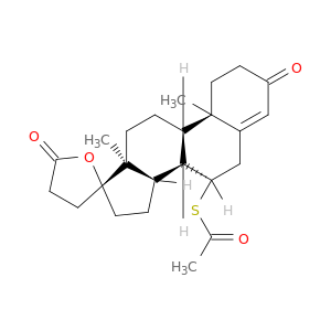 7α-乙酰硫基-3-氧代-17α-孕-4-烯-21,17β-内酯