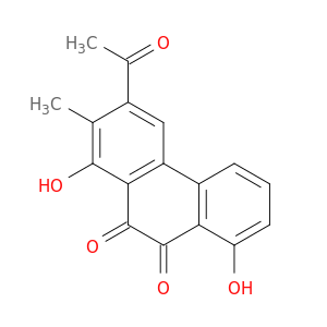3-Acetyl-1,8-dihydroxy-2-methyl-9,10-phenanthrenequinone
