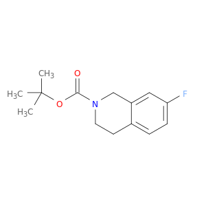 叔-丁基 7-氟-3,4-二氢异喹啉-2(1H)-甲酸基酯