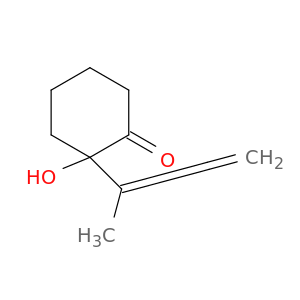 Cyclohexanone, 2-hydroxy-2-(1-methyl-1,2-propadienyl)-