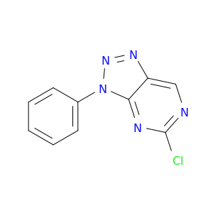 3H-1,2,3-Triazolo[4,5-d]pyrimidine, 5-chloro-3-phenyl-