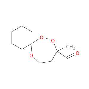 7,8,12-Trioxaspiro[5.6]dodecane-9-carboxaldehyde, 9-methyl-