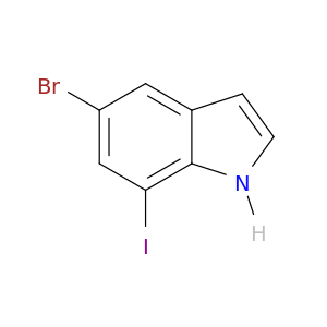 5-溴-7-碘-1H-吲哚