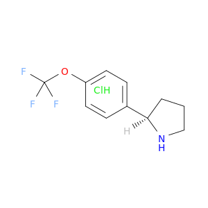 (R)-2-(4-(三氟甲氧基)苯基)吡咯烷盐酸盐