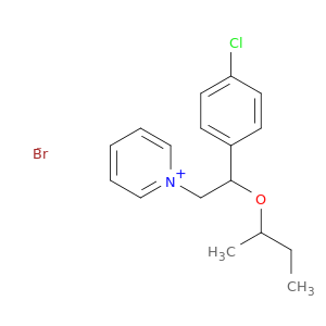1-[2-(butan-2-yloxy)-2-(4-chlorophenyl)ethyl]pyridinium bromide