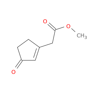 1-Cyclopentene-1-acetic acid, 3-oxo-, methyl ester