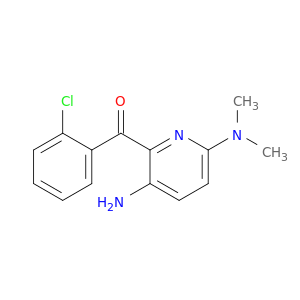 Methanone, [3-amino-6-(dimethylamino)-2-pyridinyl](2-chlorophenyl)-