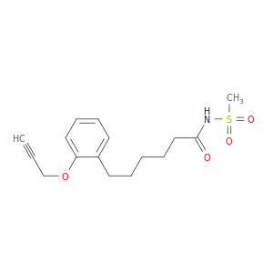 N-(甲基磺酰基)-2-(2-丙炔-1-基氧基)苯己酰胺