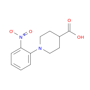 N-(2-硝基苯基)哌啶-4-羧酸