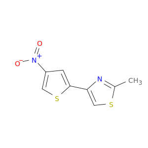 Thiazole, 2-methyl-4-(4-nitro-2-thienyl)-
