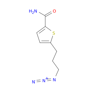 2-Thiophenecarboxamide, 5-(3-azidopropyl)-