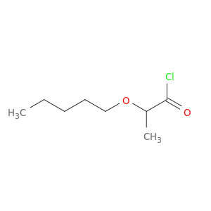 Propanoyl chloride, 2-(pentyloxy)-