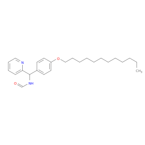 Formamide, N-[[4-(dodecyloxy)phenyl]-2-pyridinylmethyl]-