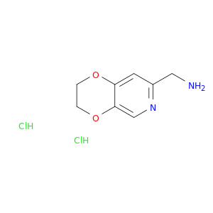 (2,3-二氢-[1,4]二恶烷[2,3-C]吡啶-7-基)甲胺二盐酸盐