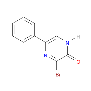 2(1H)-Pyrazinone, 3-bromo-5-phenyl-
