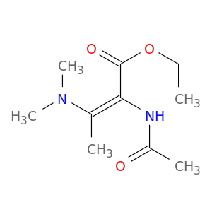 2-Butenoic acid, 2-(acetylamino)-3-(dimethylamino)-, ethyl ester, (2Z)-