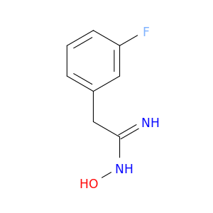 Benzeneethanimidamide, 3-fluoro-N-hydroxy-