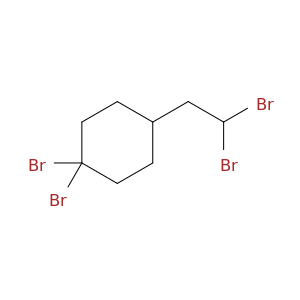 Cyclohexane,dibromo(dibromoethyl)- (7CI,9CI)